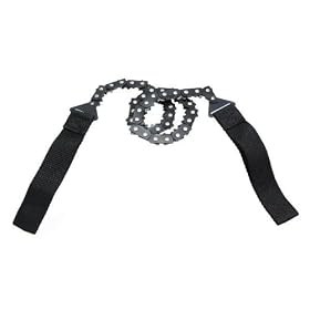 Portable Camping Hand Chain Saw, Cloth Strap Handles for Saw