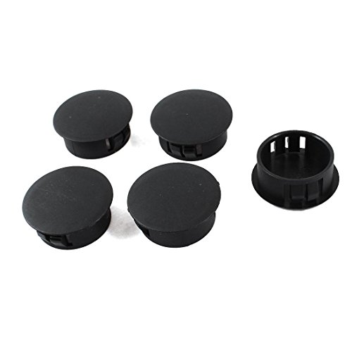 1/2" Car Antenna Plastic Locking Hole Plug - 5 Pack