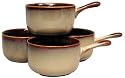 Sango Nova Brown Onion Soup Bowls, Set of 4