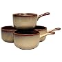 Sango Nova Brown Onion Soup Bowls, Set of 4