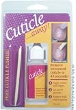 CUTICLE AWAY Removes Unwanted Cuticle in 45 Seconds for Toes & Fingers with Free Cuticle Pusher 1oz/30ml