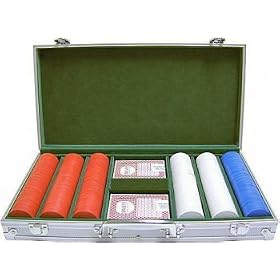 Las Vegas Style Poker 300 Poker Chip Set