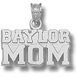 Baylor Bears Baylor Mom Pendant (Silver)