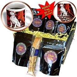 Dogs Dalmatian - Dalmatian - Coffee Gift Baskets - Coffee Gift Basket by Decaf Espresso Roast