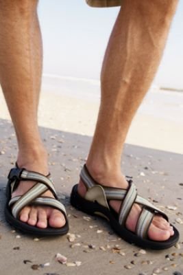Men’s Regular Trekker Strap Sandals (UK Size 8, KHAKI , 277884)