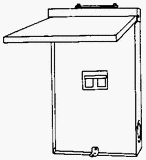 Eaton Corporation RCC200SEBP Raintight Enclosure