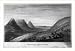 Historic Print (L): Buttes in the desert on the Santa Fe Trail