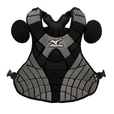 Mizuno Pro Chest Protector - Black/Grey