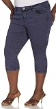 Vanilla Star Juniors' Plus Grape Acid Wash Crop Pant