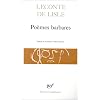 Po�mes barbares