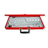 5400ab Urrea 17 Pc Socket Set - 1/2 Drive 7/16 In. To 1 In.