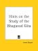 Hints on the Study of the Bhagavad Gita