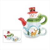 Snowman Tea-For-One Set