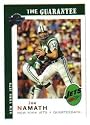 25 Different Joe Namath Football Cards - Mint Condition In Display Album !!