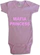MAFIA PRINCESS - BigBoyMusic Baby Designs - White, Blue or Pink Onesie / Baby T-shirt