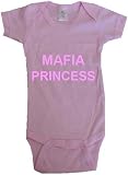 MAFIA PRINCESS - BigBoyMusic Baby Designs - White, Blue or Pink Onesie / Baby T-shirt
