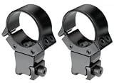 B-Square 10037 1 Interlock Adjustable Rings, High, 11mm Dovetail