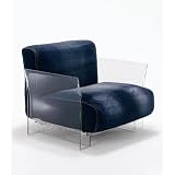 Kartell 60XX Pop Armchair Upholstery: Black