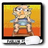 Londons Times Famous People Places Books Cartoons - PABLO PICASSO - Mouse Pads