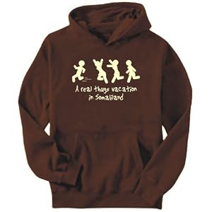 Hoodie Mens Brown A real thugs vacation in Somaliland Countries 416PLD GOtL. AA300 Hoodie Mens Brown A real thugs vacation in Somaliland Countries