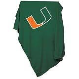 University of Miami Sweatshirt Blanket