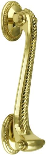 Solid Brass Georgian Style Door Knocker. Antique Door Knocker.