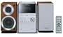 Panasonic SC-PM19S 5-CD Shelf System (Silver)