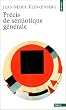 Pr�cis de s�miotique g�n�rale