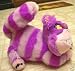 Rare Disney Alice in Wonderland Oversized Cheshire Cat 20" Plush Doll MINT