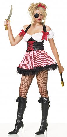 Sexy Plus Size Pirate Costume