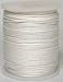 Maine Thread - Blue Bird .5mm Milky White Polished Braided Cotton Cord. 100 meters per spool. Includes 1 spool.