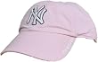 Yankees Womens Cap - New York Yankees Ice Cleanup Pink Adjustable Cap