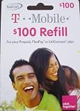 T-Mobile $100 ToGo Prepaid Refill Card 1000 Minutes