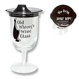 Old Whiney's Wine Glass - 60th Birthday Gag Gift for Baby Boomer