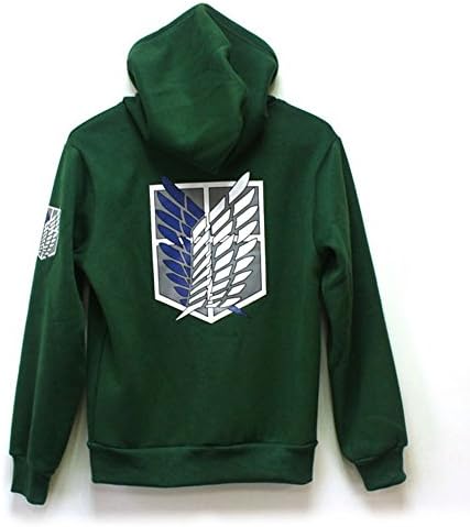 Attack on Titan Shingeki No Kyojin the Survey Corps Eren Cosplay Hoodie