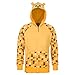 JINX Minecraft Big Boys' Ocelot Premium Zip-Up Hoodie