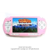 Sony PlayStation Portable Slim (PSP) JAVOSkin (Pink) + 2.0 Ultra-Clear Screen Protector Bundle