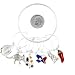Wine Charms ~ Texas Theme Wine Glass Charms Set of 6