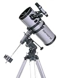 Silver Baytronix AstroQuest 6 Short Tube Reflector Telescope EQ Mount