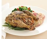 Cornish Game Hen w/Creamed Potatoes & Broccoli & Red Peppers