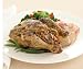 Gourmet Food : Cornish Game Hen w/Creamed Potatoes & Broccoli & Red Peppers