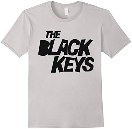 Men's The Black Keys shirt Medium Silver