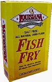 LOUISIANA Fish Fry All Natural Corn Flour Fish Fry Salt Free 1 LB