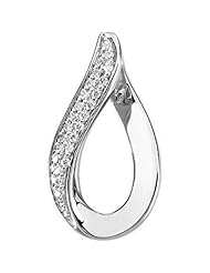Platinum Diamond Pendant/Slide - 0.18 Ct. -- LIFETIME WARRANTY