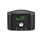 PURE Chronos iDock Series II, DAB/FM Stereo Clock Radio with Dock for iPod/iPhone - Blackby Pure