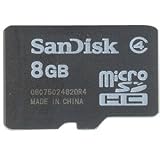 SanDisk 8GB microSDHC Card W/USB 2.0 MobileMate Micro Reader (SDSDQR-8192-P11M, Asian Package)
