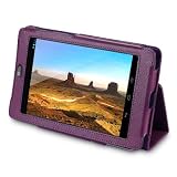 ASUS GOOGLE NEXUS 7 FOLIO STYLE TEXTURED PU LEATHER CASE BY CELLAPOD CASES PURPLEby CELLAPOD
