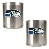 Seattle Seahawks 2 Can Holder Set