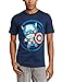 Marvel Men's Cap In Circle T-Shirt