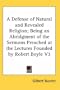 A Defense of Natural and Revealed Religion; Being an Abridgment of the Sermons Preached at the Lectures Founded by Robert Boyle V3